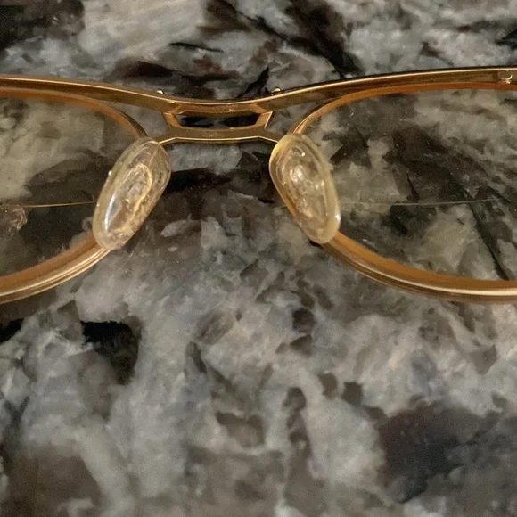 Cazal vintage gold eyeglasses